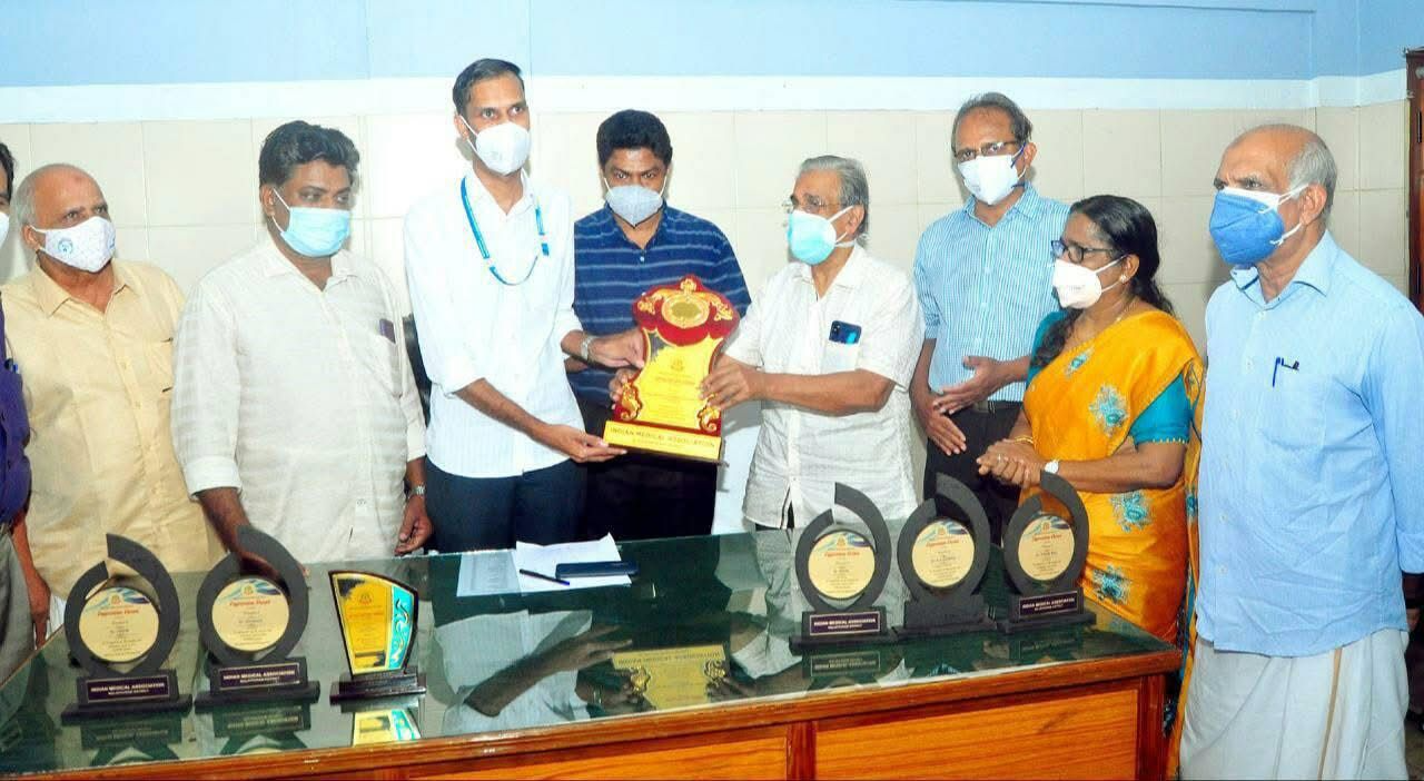 IMA Award & IMA Appreciation for COVID Period Free Treatment